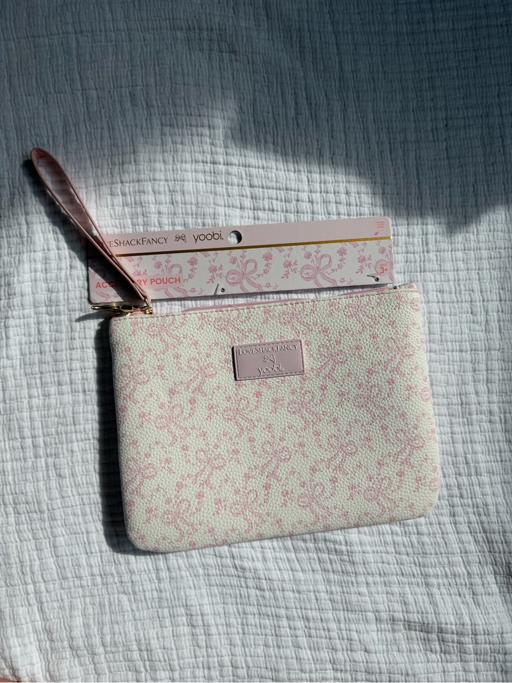 LoveShackFancy x Yoobi Flat Zip Pouch